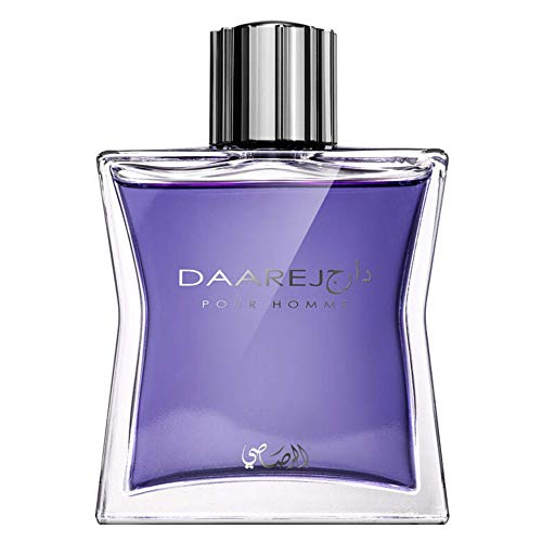 RASASI Dareej For Men Eau De Parfum Spray - 100ML (3.4 Oz) Long Lasting Arabian Perfume - Bold & Premium Fragrance for Special Occasions & Daily Wear, An Essential Perfume Men that Lasts All Day