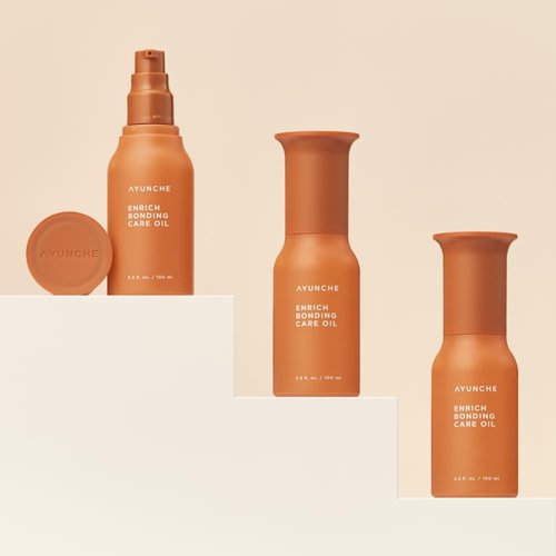 AYUNCHE Enrich Bonding Oil 3.3 fl oz – Helps Repair Bonds, 455°F Heat Protection, Anti-Frizz, Split-End Care & Shine Treatment for Dry, Frizzy & Damaged Hair