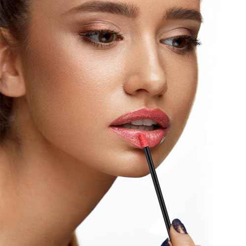 240 Pieces Disposable Lip Wands Lip Brushes,Lipstick Applicator Brushes Lip Gloss Wand,Soft Lint Free,Eyes & Lips Makeup Applicator Wands Tools£¨BLACK£©