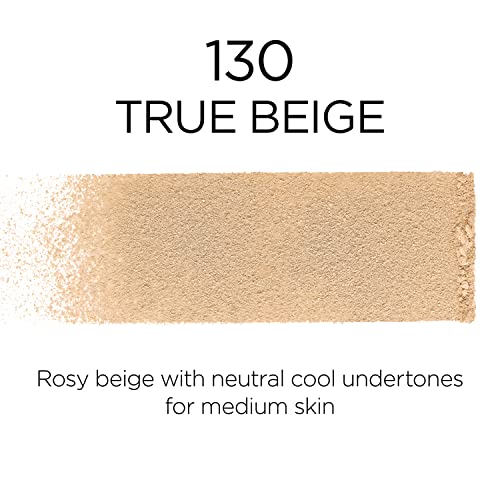 L'Oreal Paris Makeup Infallible Fresh Wear Foundation in a Powder, Up to 24H Wear, Waterproof, True Beige, 0.31 oz.
