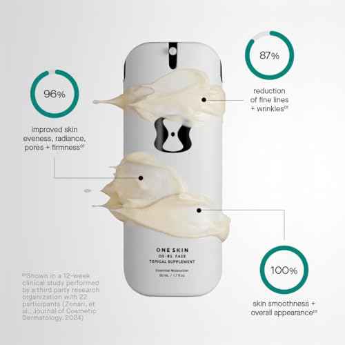 oneskin FACE OS-01 Peptide Topical Supplement & Skin Longevity Age Reversal Moisturizer