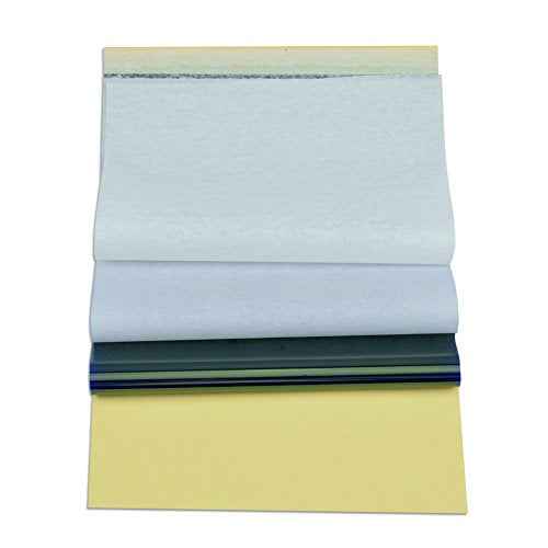 40pcs Tattoo Practice Skins with Tattoo Transfer Paper Kit Includes 30pcs A4 Size 4 Layers 8.5" x 11" Tattoo Paper and 10Pcs 8¡¿6in Double Sided Tattoo Skin Practice