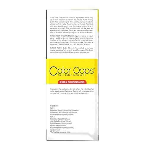 Color Oops Hair Color Remover Extra Conditioning (2PCS)