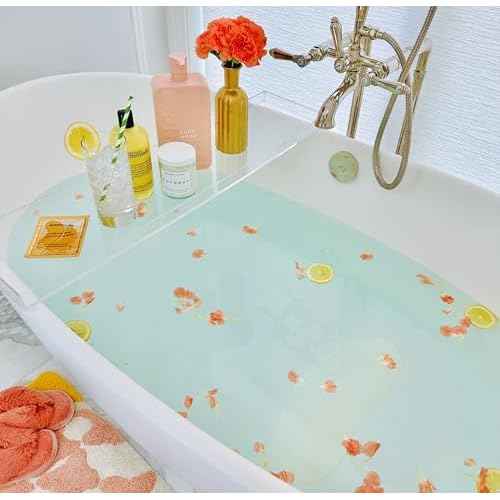 Luxury Body Stopper, Anti-Slip Spa Accessory, Holds Reclined Position in Bath, Bathe Comfortably Hands Free, and Keep Your Hair Dry. Recline, Relax, Stay Put