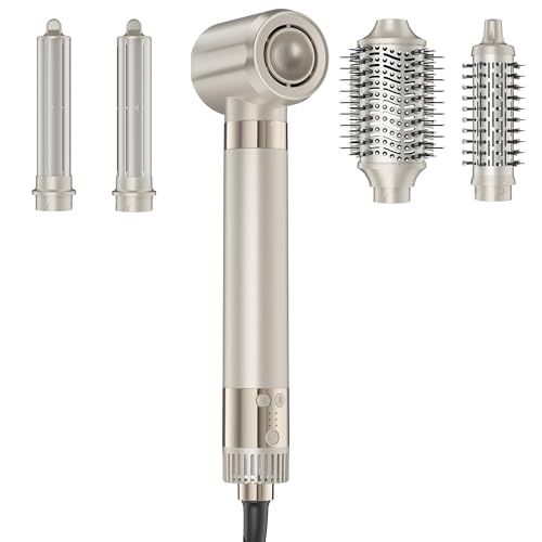 Upgraded 5-in-1 Hot Air Styler ? Hair Dryer & Versatile Air Styler with Auto Wrap Curlers, Volumizing Brushes, Frizz-Free Hair Styler Tool for Curling, Smoothing & Adding Volume, No Heat Damage