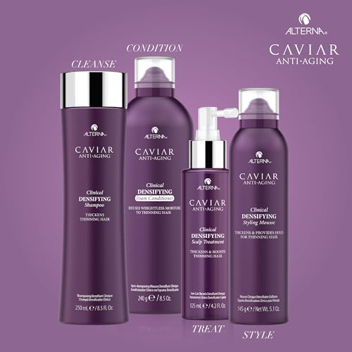 Alterna Caviar Anti-Aging Clinical Densifying Shampoo, For Fine, Thinning Hair, Thickens Hair, Protects Scalp, Sulfate Free