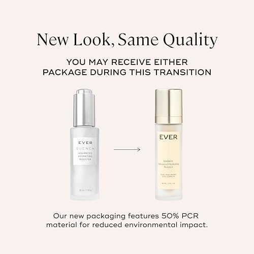EVER Hydrating Serum - Hyaluronic Acid for Face, Peptides, Hydrating Skincare for Women, Anti-Aging Moisturizing, Reduces Fine Lines and Wrinkles, 1 fl oz