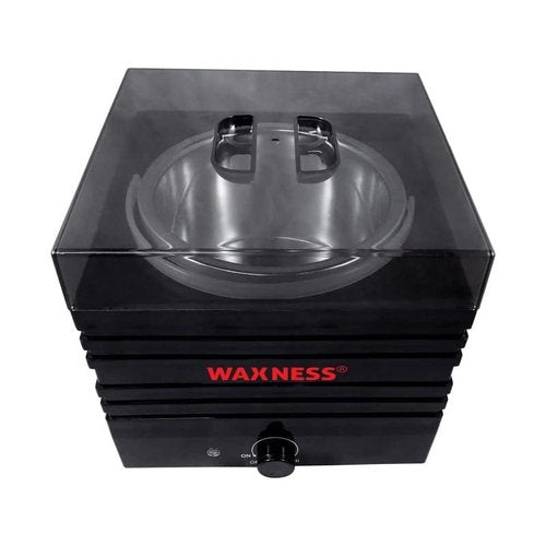 Waxness Passion Fruit Stripless Waxing Kit W-CUBE Black Warmer and 2.2 lb Wax Bag