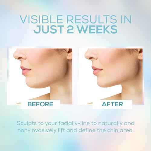 Venus Visage Face Lifting Strap for Jaw Line Definition - Reusable Lifting Chin Strap for Sleeping - Visually Sculpts Double Chin (Pink)