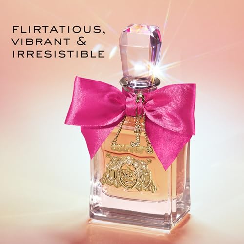 Juicy Couture Viva La Juicy Eau De Parfum, Women's Perfume with Notes of Mandarin, Gardenia & Caramel, Floral & Sweet, EDP Spray