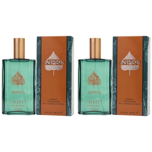 ASPEN by Coty COLOGNE SPRAY 4 OZ (Package Of 2)