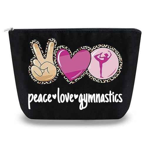 Gymnastics Bag for Girls Cosmetic Bags for Women Sister Friends Small Makeup Gymnastic Gifts Stuff