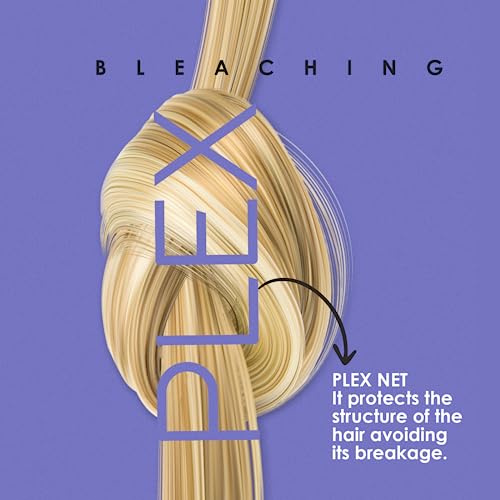 BLONDISH PLEX + 9 | Hair Bleaching Powder | Plex Hair Bleach | Highlights | Hair Lightener | Plex | Lightens more than 9 Tones | 500gr | 17.6oz