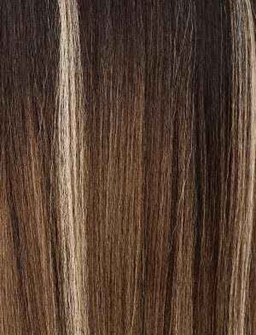 Sensationnel Butta Lace 90Sbangs Wigs - Unit 909 Glueless Wide Deep Part Synthetic Preplucked Hairline (BALAYAGEMOCHA)