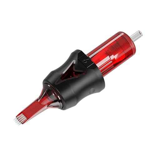 Tattoo Cartridge Needles 20Pcs Round Liner/Round Shader/Magum/Mix Bugpin Disposable Tattoo Needles Cartridge for Rotary Tattoo Machine Pen Gun (1015CM)