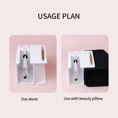 ANNAFRIS Flowering Machine Lash Fan Maker Easier to Create DIY Eyelash Extensions Fans Individual Eyelash Separator Root Splitter Machine (Pink)