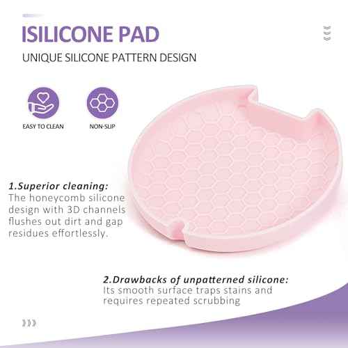 Retainer Case with Mirror and Lanyard,Slim Aligner Case with Vent Holes,Cute Dental Brace Box with Retainer Removal Tool and Brush (Purple Pink with Lanyard)