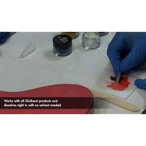 GluBoost MasterTint Jars ? Long-Lasting Color Additives for Perfect Color Matching ? Works with MasterGlu & Fill n¡¯ Finish Pro ? No Solvent Needed - Red