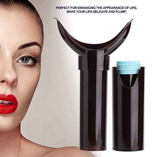 Lip Plumper Device, Portable Lip Pump Lip Enhancer, Lip Pump Suction Lip Enhancement Device Beauty Tool(Crimson)