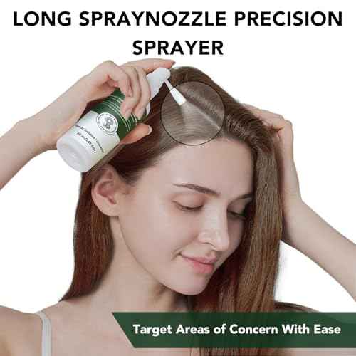 Minoxidil for Men and Women Hair Growth Spray, 5% Minoxidil Beard Growth Oil, Advanced Hair Regrowth Serum Topical Solution Spray Treatment for Hair Loss, Thinning, Hair Regrowth & Thicker 2.02 fl.oz