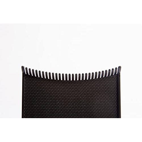 Authentic Cooboard Balayage Board with Teeth | Original Highlighting Paddle from The Maker of Cooboard Hair Highlighting Kit | Easy to Clean, Sturdy, Lightweight (Black)