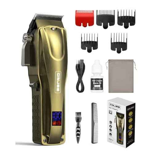 Hair Clippers for Men Professional Cordless & Corded - Barber Clippers Rechargeable for Hair Cutting, Beard and Body Grooming Kit for Household