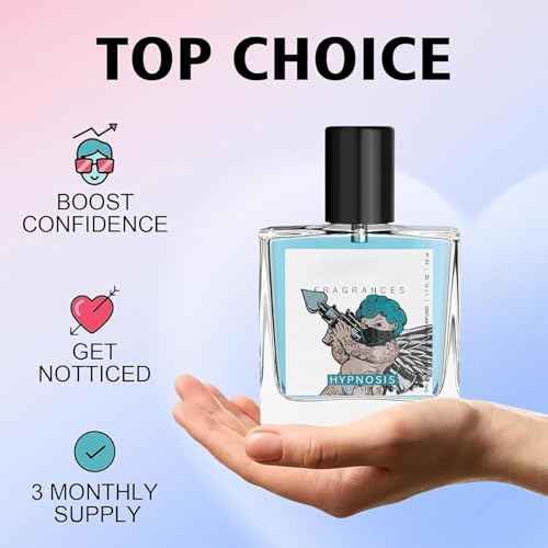 Hypnosis 2.0 Cologne for Men (Pheromone-Infused Long Lasting), Natural Herbal Formula-Scent, Men's Fragrances | EDP Hypnosis Perfume Pheromone Colognes| Enhance Attract