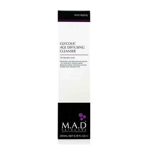 M.A.D Skincare Anti-Aging Glycolic Age Diffusing Cleanser 13.5 fl. oz. [2 Pack]