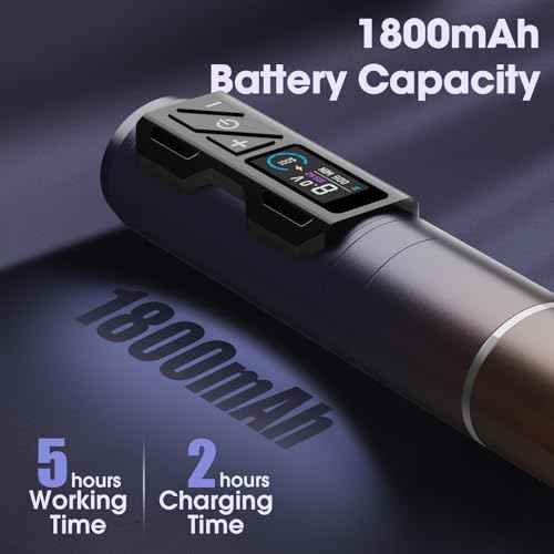 INKin Tattoo Gun Kit for Beginners, CL4 Wireless Tattoo Machine 4.0 Stroke Brushless Motor for Starter Tattoo Kit with 2Pcs 1800mah Battery Power Supply Revo Cartridge Needles Assorted 9Pcs Tattoo Ink