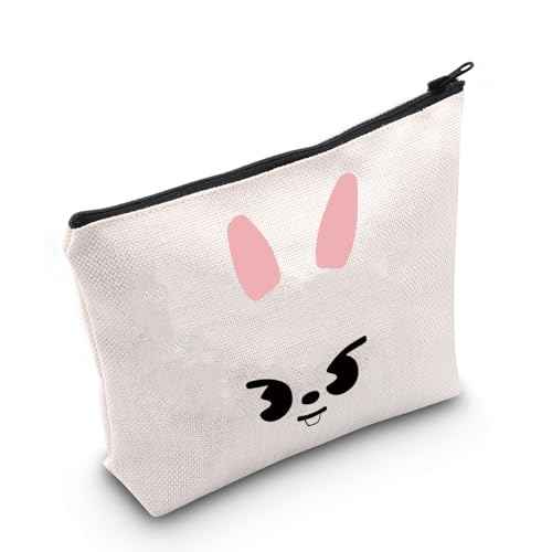 G2TUP Korean Stay Makeup Bag Korean Leebit Gifts Stay Cartoon Member Gifts Stay Merchandise (rabbit)