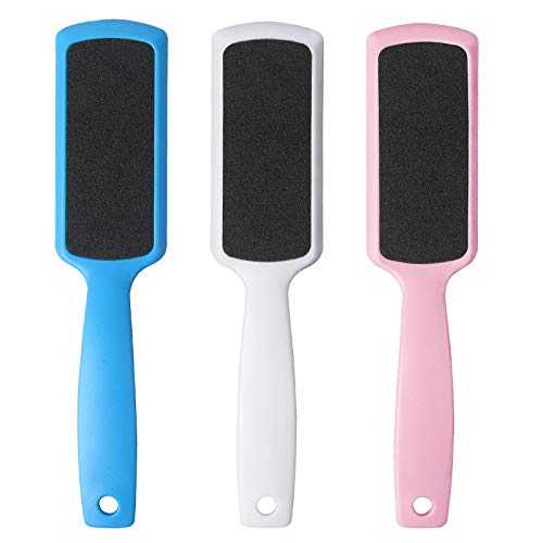 Fu Store Pedicure Foot Files Callus Remover with Double Sided Feet Rasp for Dead Skin Professional Scrubber for Feet (3 Pack)