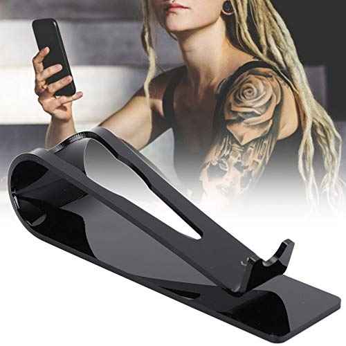 Tattoo Pen Stand, Yctze Acrylic Tattoo Pen Display Stand with U Shape Grooves Organizer Tattoo Pen Holder Tattoo Pen Machine Rack Support Organizer for Tattoo Accessories