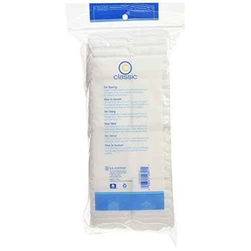 Classic Cotton Squares, 160 Count