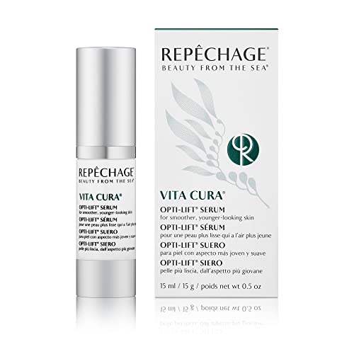 Repechage Vita Cura Opti-Lift Serum ? Lightweight, Smoothing Serum for Eyes & Targeted Areas, Helps Lift & Refine Skin Texture ? for Puffiness, Fine Lines & Under-Eye Shadows (15 mL / 0.5 fl oz)