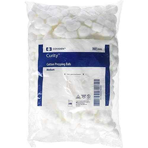 Cotton Ball Kendall Medium 100% Cotton Nonsterile - 4000/Cs (Mfn # 2600)