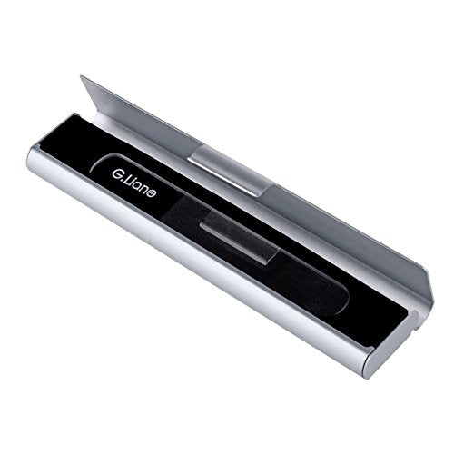 Crystal Nail Polisher and Nail Buffer 2 in 1 Nano Glass Nail Shiner with Aluminium Case Manicure Pedicure Nail File Without Nail Polish for Natural Nails Professional Nail Care for Women