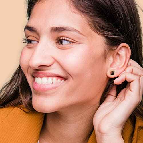 BodyJ4You 100% USDA Organic Jojoba Oil Piercing Aftercare - Stretched Ear Gauges Tragus Nose Septum Lip Navel - Natural Recovery Skin Moisturizer - Pure Unrefined Wax - 0.17 Fl Oz