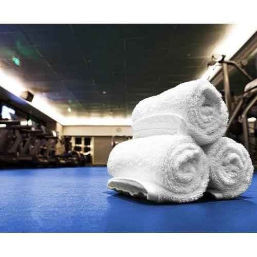 Simpli-Magic Cotton Washcloths White, 40 Pack, Size: 12¡±x12¡±