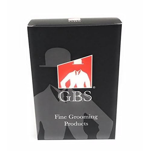 G.B.S Safety Razor, Matte Silver Finish Adjustable Tension and Friendly Shave Brush Badge Bristles Leather Protective Razor Blades