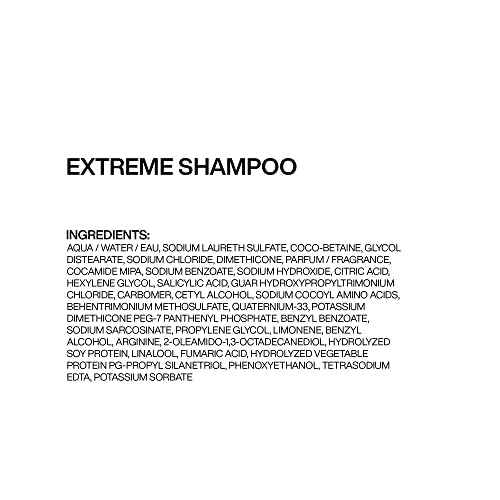 Redken Extreme Shampoo, Conditioner & Anti-Snap Leave-In Treatment Set For Damaged Hair - Repairs and Reduces Breakage, Infused With Proteins