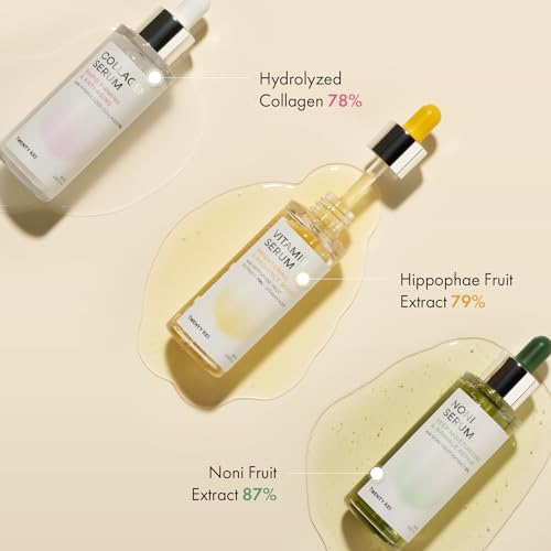 Serum - 3 step Everyday Solution - Collagen, Noni, Vitamin SET - Rejuvinate, Firmming, Radiance Boost, Moisturizing