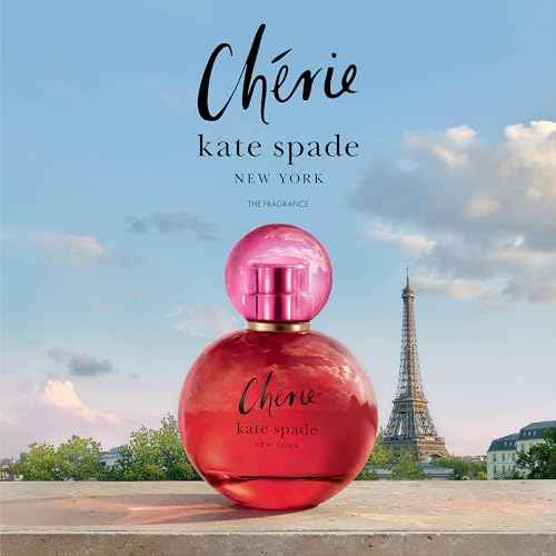 kate spade new york Cherie 3 Piece Eau de Parfum Gift Set (Eau de Parfum Spray, Perfumed Body Lotion, Travel Spray)