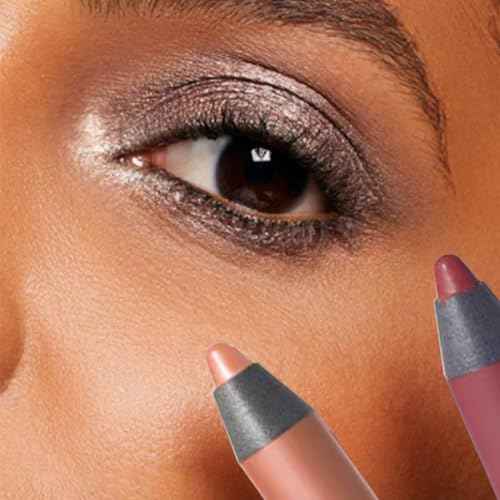 Mitlume Perfect Color Duo-Shadow Liner 2-In-1 Eyeliner & Eyeshadow For Quick, Vibrant Eyes, Smudge-Proof Wear (SMOKESHOW+GAZE)