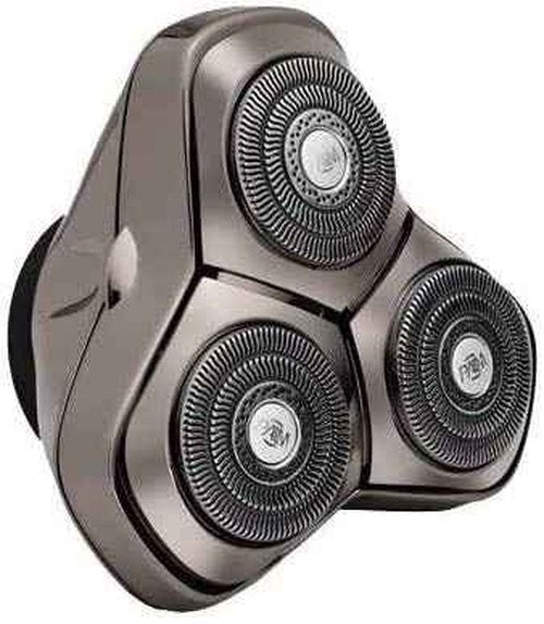 Skull Shaver Pitbull Silver PRO Along with 3 Head Replacement Blade, Male Grooming Kit