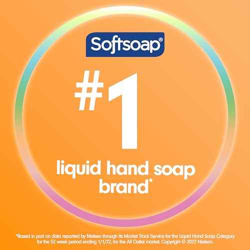 Softsoap Liquid Hand Soap, Crisp Clean Scent Hand Soap, 11.25 Ounce, 6 Pack