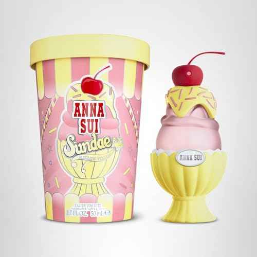 Anna Sui Sundae Mellow Yellow Eau de Toilette Perfume Spray For Women, 1.7 Fl. Oz.