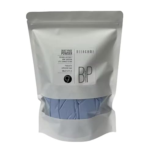 Professional Dust-Free Hair Bleaching Powder, Premium Lightener for Salon Use, 500g 16.9 Fl oz. Bond Enforcing Little Damaged to Hair. Beauty Salon, Hair Salon.
