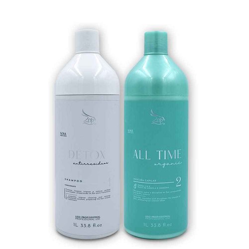 Zap All Time Progressive Organic Long-lasting Straightening 2x1L/2x33.8 fl.oz