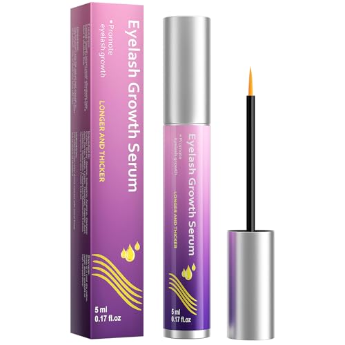 Lash Serum: Eyelash Growth Serum Gentle Natural Vegan Enhancing Treatment Nourishing Conditioning Formula for Longer Thicker Fuller Natural Lashes -5ml