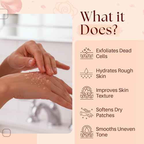 Himalayan Salt Body Scrub 12 oz - with Collagen and Stem Cells - Exfoliating Salt Scrub for Cellulite - Deep Cleansing for Acne, Scars, Wrinkles - Moisturizes Skin